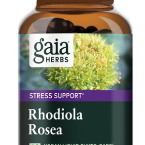 Suplemento Gaia Herbs Rhodiola Rosea Stress Support 60 Cápsu