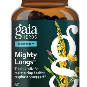 Gaia Herbs Mighty Lungs - Suplemento De Apoio Aos Pulmões Pa