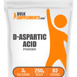 Suplemento Bulksupplements.com Ácido D-aspártico 250g