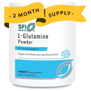 Klaire Labs L-glutamina Pó 5000 Mg Em Forma Livre