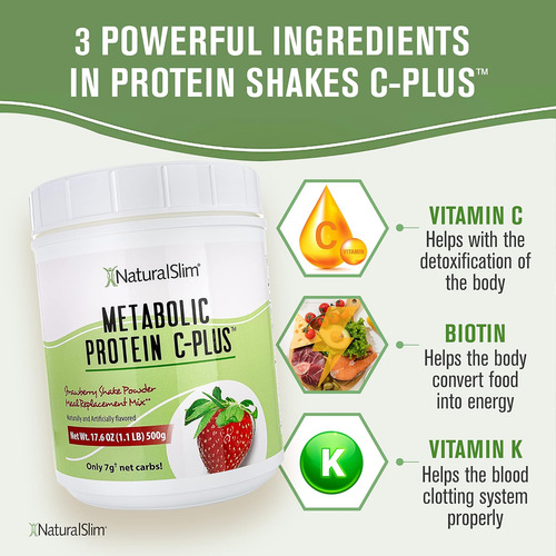 Naturalslim Metabberry Metabólico C -plus Repollonce Proteín - Imagem 10