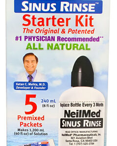 Neilmed Neilmed Sinus Rinse Starter Kit (pacote De 3)