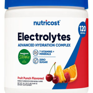Pó De Eletrólitos Nutricost Complexo De 120 Porções