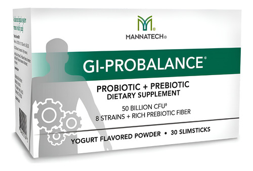 Prebióticos E Probióticos Mannatech 30 Slimsticks Sabor Io