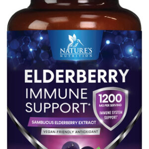 Suplemento Nature&quots Nutrition Extrato De Sabugueiro 60 Cápsu