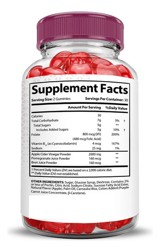 Justified Stronger X10 Boost Keto Acv X 2000 Mg 60 Gomas - Imagem 2
