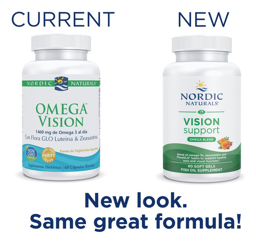 Suplemento Nordic Naturals Omega Vision 60 Cápsulas Gelatino - Imagem 5