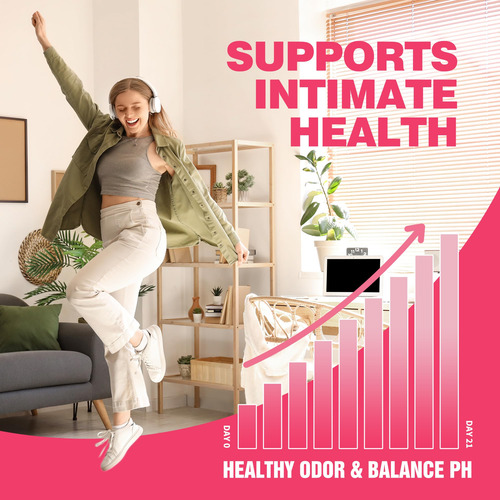 Suplemento Probiótico Vaginal Bakakoul Ph Balance Women 100c - Imagem 5