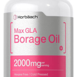 Cápsulas De Óleo De Borragem Horbäach 2000 Mg 120 Softgels