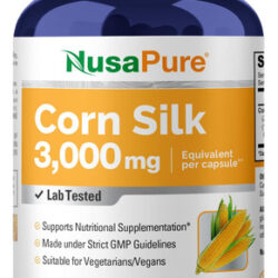 Suplemento De Extrato De Seda De Milho Nusapure 3.000 Mg 200