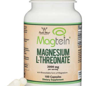 Cápsulas De L-treonato De Magnésio Double Wood 500mg