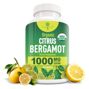 Suplemento Orgânico De Bergamot Cítrico - Apenas Usda Cardi