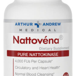 Suplemento Arthur Andrew Medical Nattovena 30 Cápsulas