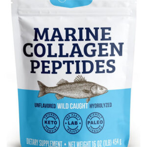 Pó De Colágeno Marinho Com Peptídeos De Alta Qualidade