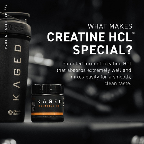 Creatina Kaged Hcl Powder Limão De Limão Construção Muscul - Imagem 8