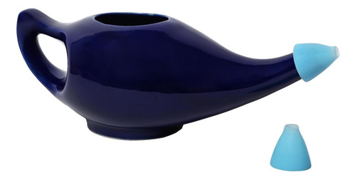 Healthgoodsin Ceramic Neti Pot Lava -louças Seguro Premium - Imagem 3