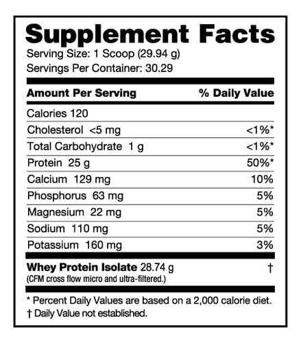 Suplemento Proteico Nutrabio Whey Protein Isolate 25g De Pro - Imagem 2