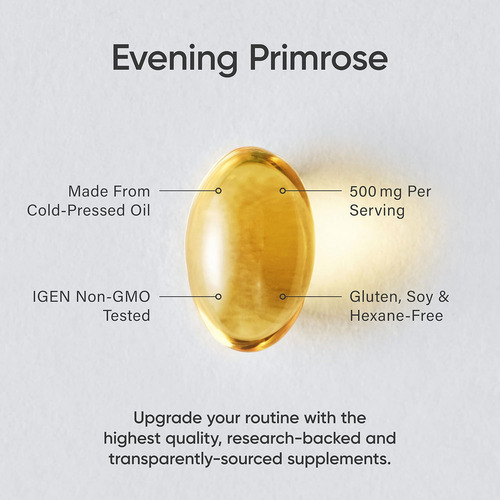 Óleo De Prímula De Pesquisa Esportiva (500 Mg) Prensado A Fr - Imagem 6