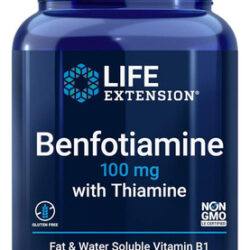 Life Extension Benfotiamina Com Tiamina Vitamina B1 Solúvel