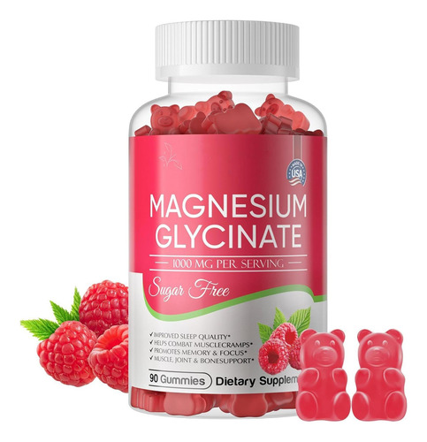 Gummies De Glicinato De Magnésio 700mg Glicinato De Magnési