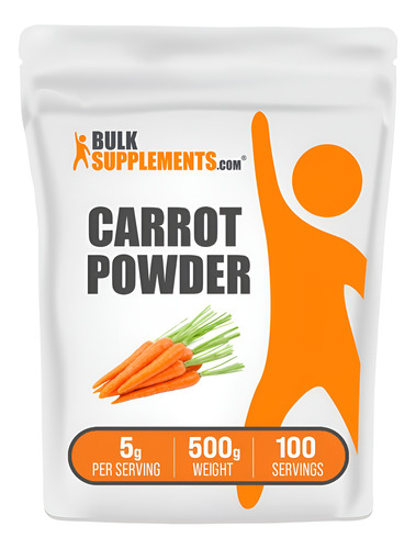 Pó De Cenoura - Suplementos De Beta-caroteno - Suplemento De