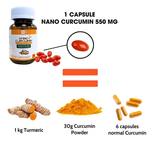 Oic New Nano Curcumin - 30 Cápsulas - Nano Tecnologia Aument - Imagem 5