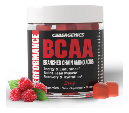 Cybergenics Bcaa Gummies Mastigações De Energia Com Aminoác