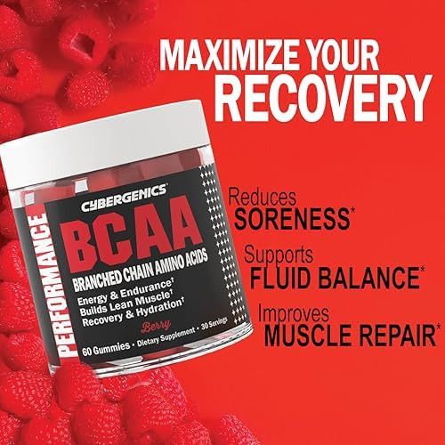 Cybergenics Bcaa Gummies Mastigações De Energia Com Aminoác - Imagem 5