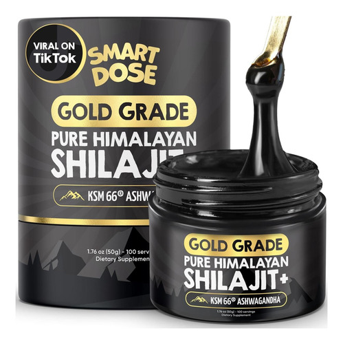 Resina Shilajit Pura Do Himalaia - Mais De 85% De Ácido Fúlv