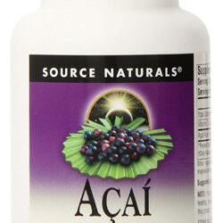 Extrato De Açaí 60 Cápsulas Da Source Naturals