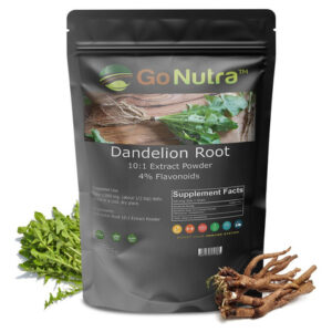 Go Nutra - Pó De Raiz De Dente De Leão Potente Extrato De R