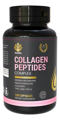 Complexo De Peptídeos De Colágeno Alnima 3000mg De Colágeno