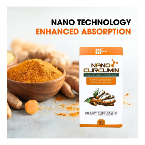 Oic New Nano Curcumin - 30 Cápsulas - Nano Tecnologia Aument - Imagem 3