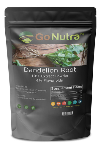 Go Nutra - Pó De Raiz De Dente De Leão Potente Extrato De R - Imagem 8