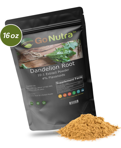 Go Nutra - Pó De Raiz De Dente De Leão Potente Extrato De R - Imagem 7
