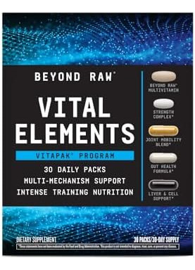 Além Do Programa Vital Elements Vitapak Raw (30 Porções) - Imagem 2