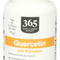 365 By Whole Foods Market Quercetin With Bromelain 50 V...
