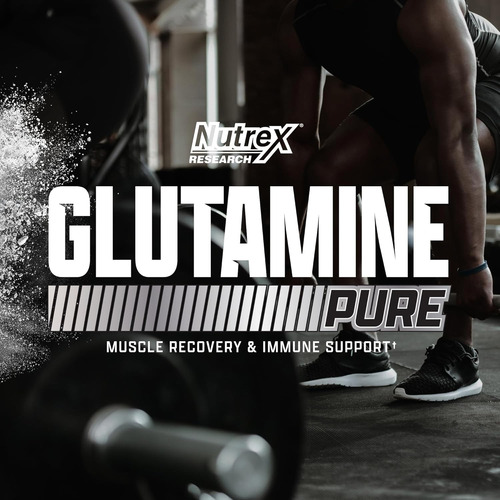 Nutrex L-glutamina Em Pó 200 Porções 100% Pura - Imagem 2