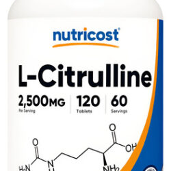 Nutricost L-citrulina 2500 Mg Por Porção 60 Porções 1250 M
