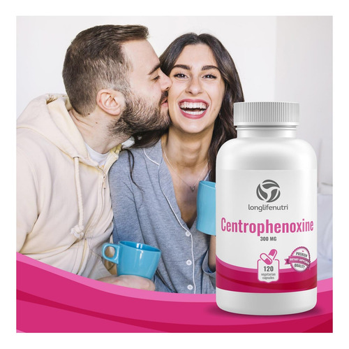 Centrofenoxina 300 Mg - 120 Cápsulas Vegetarianas Suplemen - Imagem 5