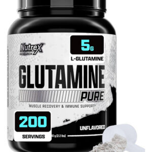 Nutrex L-glutamina Em Pó 200 Porções 100% Pura