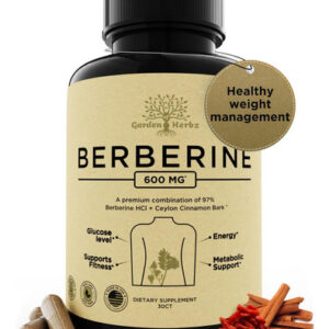 Suplemento De Berberina Garden Of Herbz 600 Mg - Berberine H