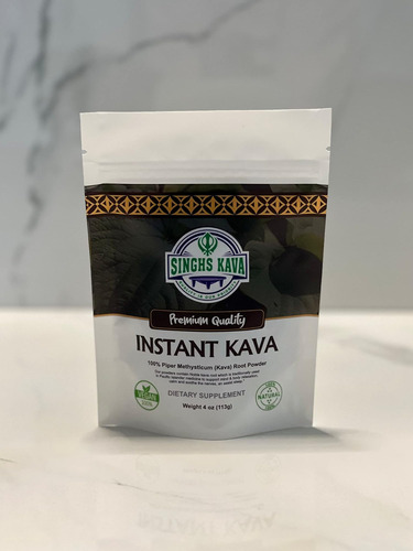 Singhs Micronized Instant Kava Powder-fijian Kava (4 Onças) - Imagem 2