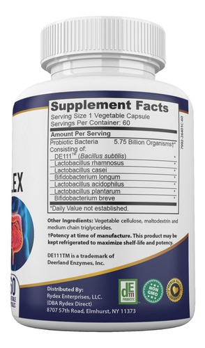 Qivaro Probiotic Complex Pro Health - Equilíbrio Digestivo E