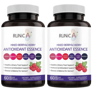 Suplemento Super Antioxidante Runica Para Mulheres Pele E E