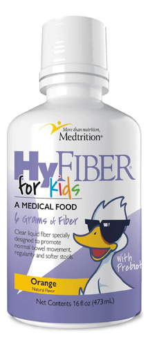 Fibra Líquida Hyfiber Medtrition Para Crianças Dose Única
