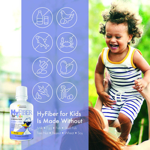 Fibra Líquida Hyfiber Medtrition Para Crianças Dose Única - Imagem 4