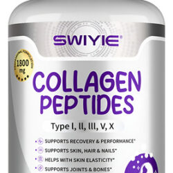 Cápsulas De Peptídeos De Colágeno Multi -colágeno Swiyie E V