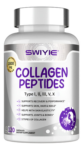 Cápsulas De Peptídeos De Colágeno Multi -colágeno Swiyie E V