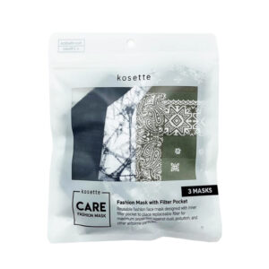 Kosette Fashion Mask with Filter Pocket 3 Masks